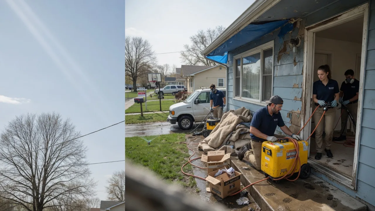Basement Flood Cleanup in Laotto, IN near me